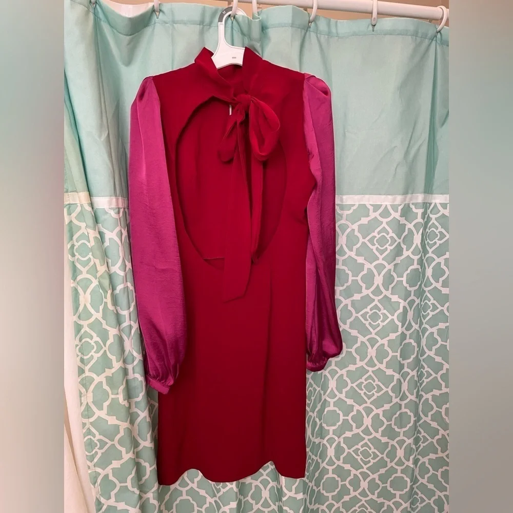 3Seasons Bishop Sleeved Beautiful Office Dress *make offers* - Picture 2 of 8